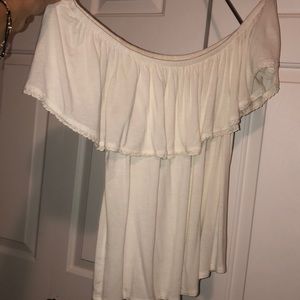 american eagle off the shoulder top